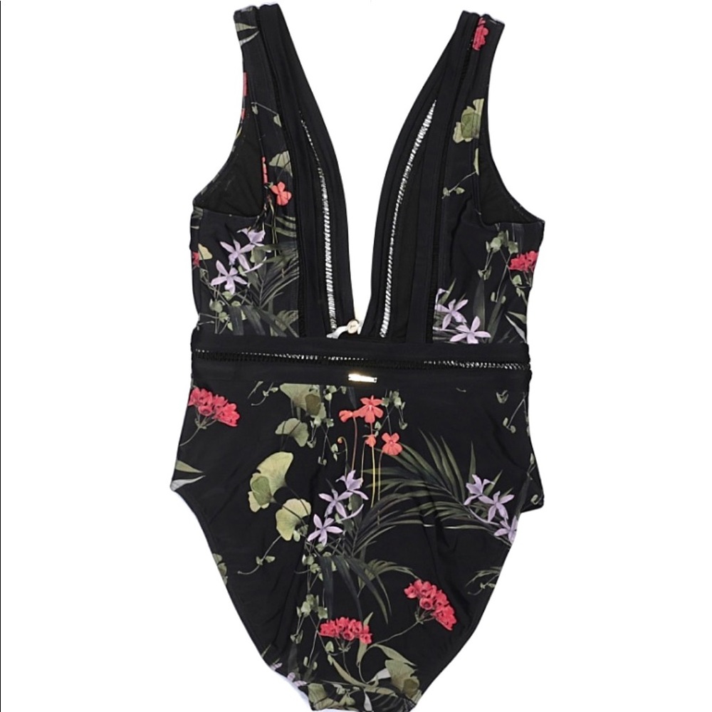 NWT Ted Baker Gessie Highland Plunge One Piece Swimsuit - Picture 3 of 16